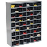 Zoro Select DD1127 Bin Cabinet,76 in. H,39 in. W,27 in. D