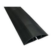 D-LINE Medium-Duty Floor Cable Cover 2 3/4 x 1/2 x 6 ft Black FC68B