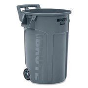 Rubbermaid 20 Gallon Brute Tote with Lid FG9S3100GRAY - 27-7/8