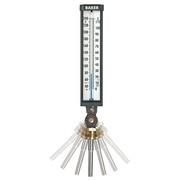 Zoro Select Analog Thermometer, -40 Degrees to 120 Degrees F for