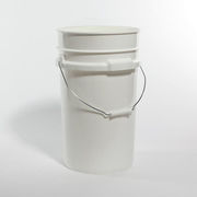 Pipeline Packaging Open Head Pail, HDPE, White, 7 gal. 01-05-048-00223