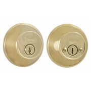 Weslock DBL CYL Deadbolt ADJ Latch Deadbolt Strikes Lifetime Brass 300 Series 00372-B-3SL23