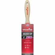 Wooster 2" Varnish Paint Brush, Silver CT Polyester Bristle, Wood Handle 5222-2