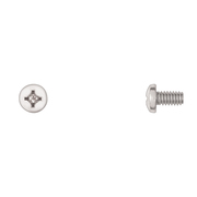 Disco 1/4"-20 x 1/2 in Phillips Pan Machine Screw, Zinc Plated 10024PK