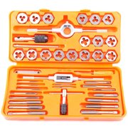 Hhip 41 Piece #4-1/2" Tap & Die Set With Hexagon Shaped Dies 1011-0004