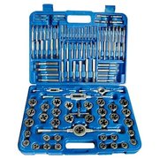 Hhip 110 Piece #4-3/4" & M6-18 High Speed Steel Tap & Die Set 1011-0110