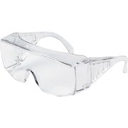 Mcr Safety Safety Glasses, Clear Uncoated 9800