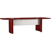 Mayline Rectangle Medinaâ„¢ 10' Conference Table, 120 X 48 X 29.5, Wood Top, TexturedSeaSalt MNC10TSS