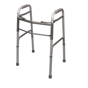 Bilt-Rite Mastex Health Double Button Walker, 32 Inch Height, 4 Inch Width 10-99019