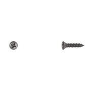 DISCO Sheet Metal Screw, #8 x 3/4 in, Black Oval Head Phillips Drive 1183PK