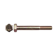 DISCO Class 10.9, M10-1.50 Hex Head Cap Screw, Zinc Yellow Steel, 80 mm L 14541PK