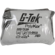 G-Tek Polykor Coated Glove, ANSI Cut A2, Size M, PR 16-D622V/M