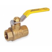 Apollo Valves Ball Valve, 2 in Pipe, Full Port, 600 psi CWP, Lever Handle, FNPT, Chrome Plated Brass 94A10801
