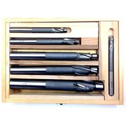 Hhip 6 Piece High Speed Steel 3 Flute Solid  Pilot Counterbore Set 2007-0003