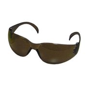 Bouton Optical Safety Glasses, Brown Scratch-Resistant 250-01-5504