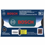 Bosch 1/2" Drive Deep Well Socket Set, 9 pcs 27286