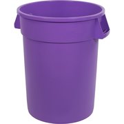 Bronco 32 gal Round Trash Can, Purple 84103289