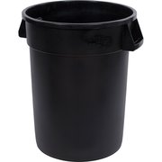 Bronco 32 gal Round Trash Can, Black 84103203