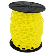 Mr. Chain Yellow Plastic Chain 1"(#4, 25 mm)x250 10102