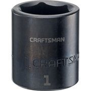 Craftsman Sockets, 1/2" Drive 1" SAE Impact Shallo CMMT15858