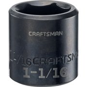 Craftsman Sockets, 1/2" Drive 1-1/16" SAE Impact S CMMT15859