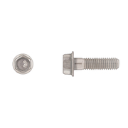 DISCO Class 10.9, M8-1.25 Flange Bolt, Bright Zinc Plated 30 mm L 3214PK