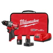 Milwaukee Tool M12 FUEL 1/2 in. Hammer Drill/Driver Kit 3404-22