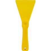 Carlisle Foodservice Plastic Handheld Scraper 3", Yellow 40230EC04
