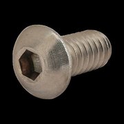 80/20 1/4"-20 Socket Head Cap Screw, Plain Stainless Steel, 1/2 in Length 3690