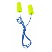 3M E-A-Rsoft Disposable Corded Ear Plugs, Yellow Neons, Bullet Shape, NRR 33 dB, M, 200 Pairs 311-1250