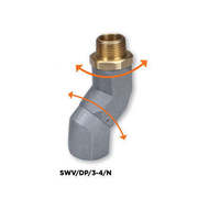 Groz Swivel, Fuel Nozzle, 3/4" NPT 43880