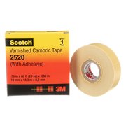 3M Electrical Tape, 8 mil, 3/4" x 60 ft., PK20 2520-3/4x60FT