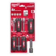 Milwaukee Tool 4 PC Hollow Shaft SAE Nut Driver Set 48-22-2404