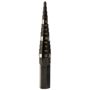 Klein Tools Step Drill Bit Double-Fluted #1, 1/8 to 1/2-Inch KTSB01