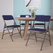 Flash Furniture Navy Fabric Folding Chair 4-HA-MC309AF-NVY-GG