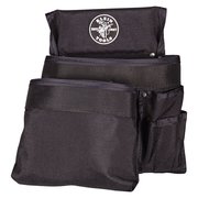 Klein Tools Tool Pouch, PowerLine 8-Pocket Tool Pouch, Black, Nylon 5701