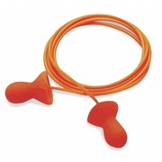Honeywell Howard Leight Quiet Reusable Corded Ear Plugs, Bell Shaped, NRR 26 dB, M, Orange, 100 Pairs QD30