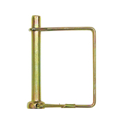 Buyers Products Snapper Pin - 5/16in Diameter x 2-1/2in Usable Length, Yellow Zinc Plated 66053