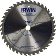 Irwin 7-1/4", 40-Teeth Saw Blade, Steel 15230ZR