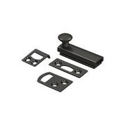 Deltana Surface Bolt, Concealed Screw, Heavy Duty Oil Rubbed Bronze 2" 2SBCS10B