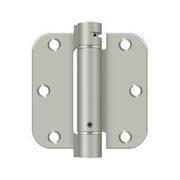 Deltana Satin Nickel Spring Hinge DSH35R515