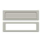 Deltana Mail Slot 13-1/8" With Interior Frame Satin Nickel MS211U15