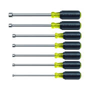 Klein Tools Nut Driver Set, Magnetic Nut Drivers, 6-Inch Shafts, 7-Piece 647M