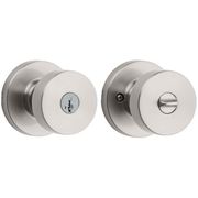 Kwikset Pismo Knob Round Rose ENTR Lock SmartKey 97402-852