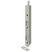 Deltana Flush Bolt, Zinc Satin Nickel 7" 7FBZ15