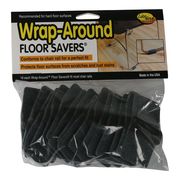 Master Mfg Wrap-Around Felt Floor Savers, 1/4, PK96 88458CS