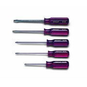 Wright Tool Phillips and Slotted ScrewDr 5 Pc Set 9475