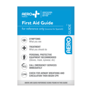 Aeroguide First Aid Guide AGG00L