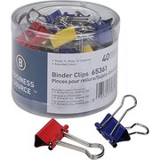 Business Source Clip, Binder, Small, Ast, PK36 65361