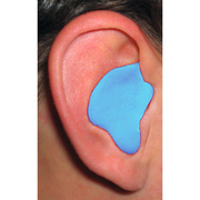 Radians CEP Silicone Molded Ear Plugs, Custom Fit Shape, 26 dB, Blue CEP001-B